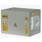 Ящик с понижающим трансформатором ЯТП 0.25 220/36В (2 авт. выкл.) IEK