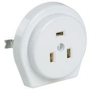 Розетка 1-м СП РПпл11-01-Ст 32А IP20 разборная с заземл. для плиты бел. IEK