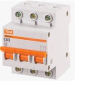 Автоматический выключатель ВА 47-63, ЗР 63А 4,5кА