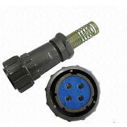 Разъемы FQ24-4TK-12 (каб.роз.)