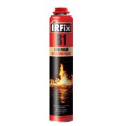 Огнеупорная профессиональная всесезонная монтажная пена IRFIX В1 750 мл