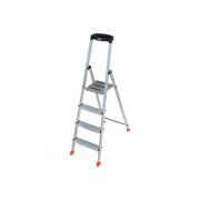 Krause SAFETY Свободностоящая стремянка, 2К заглушки, 4 ступени, 128942