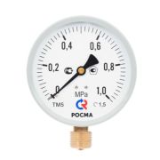 ТМВ-610Р.00(-0,1-1,5МРа)М20х1,5x1,5 МАНОВАКУУМЕТР общетехнический 150мм, Тип-ТМВ-610Р, радиальное присоединение, -0,1-1,5МРа. Резьба М20х1,5. Класс точности 1,5.