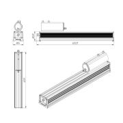 Светильник светодиодный КВАЗАР-70-1А-К-Д120-IP67-5000К-ПП-AC176-264