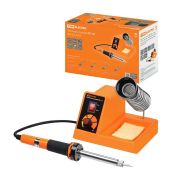 Паяльная станция ПС-72, 2-72Вт, 230В, 160-500С, керамический ТЭН, 4 жала в компл., регулятор,