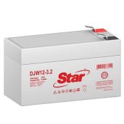 Аккумулятор для ИБП DJW12-3.2 12 В, 3.2 А*ч Star